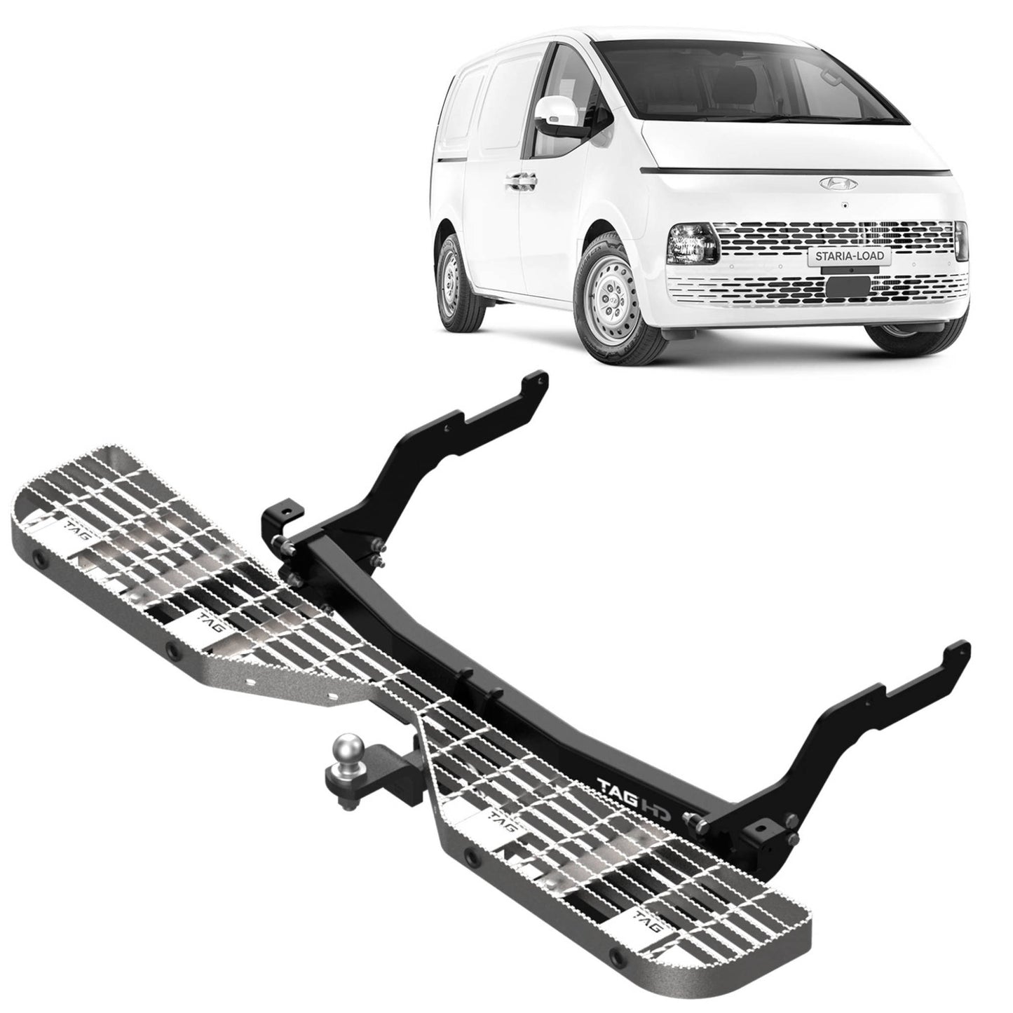TAG Rear Step & Towbar for Hyundai Staria Van (01/2021 - on)