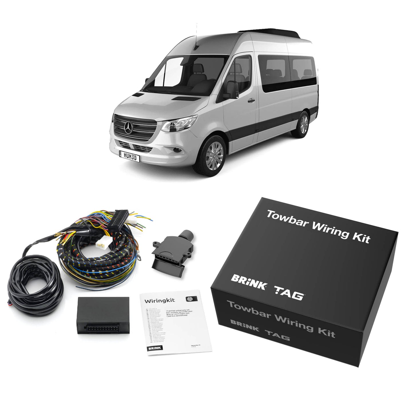 TAG Direct Fit Wiring Harness for Mercedes Benz Sprinter Van VS30 Series (01/2019 - On)