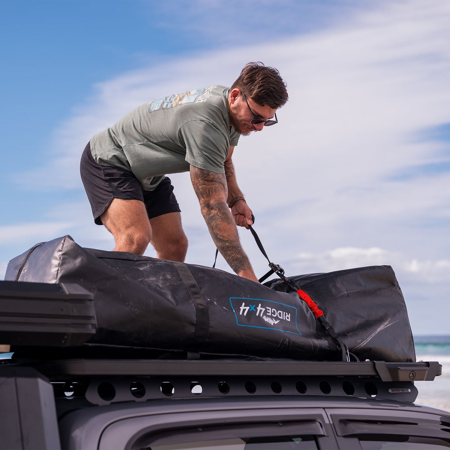 TorkStrap M500 | Spring Loaded Tie Down Straps (680kg Break Strength)