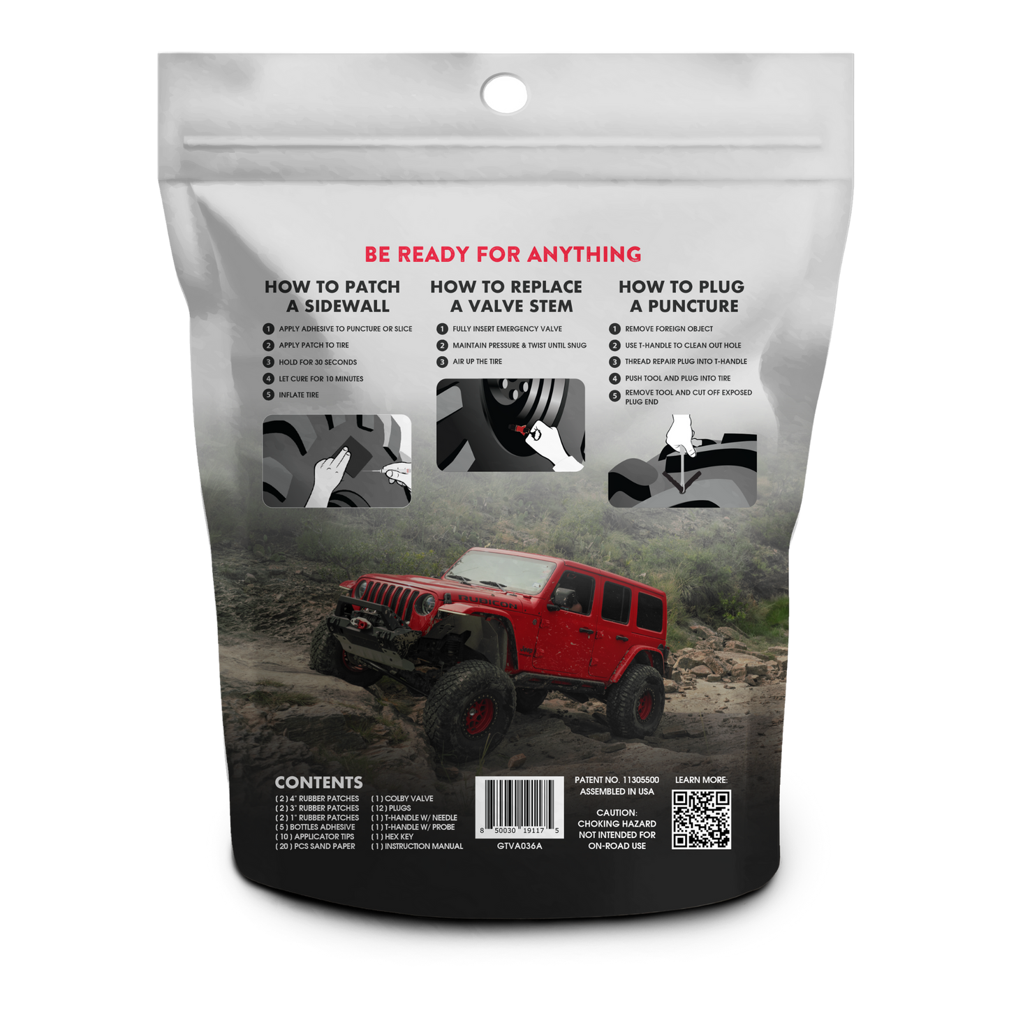 Complete Tyre Repair Kit