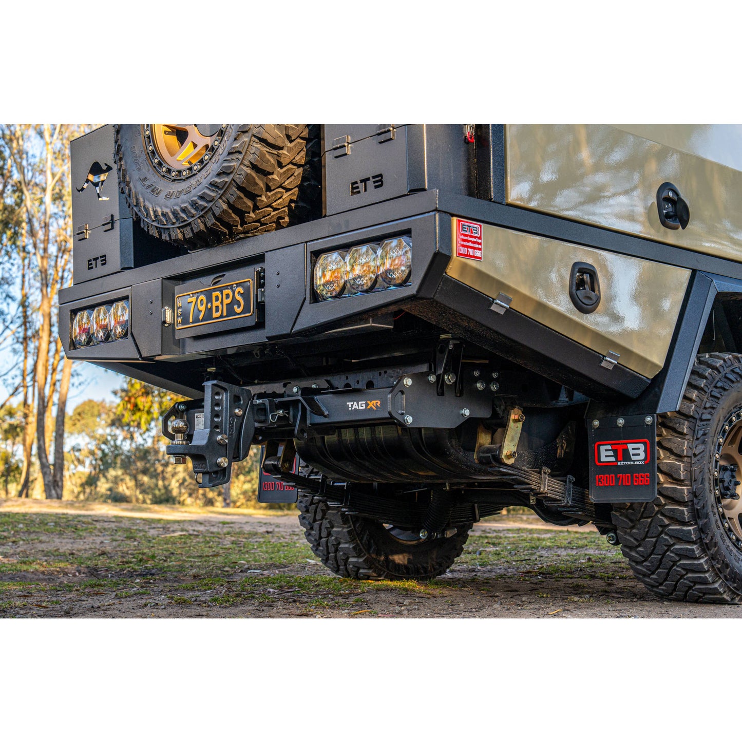 TAG Extreme Recovery Towbar for Toyota Landcruiser 75 & 79 Series Single/Double Cab
