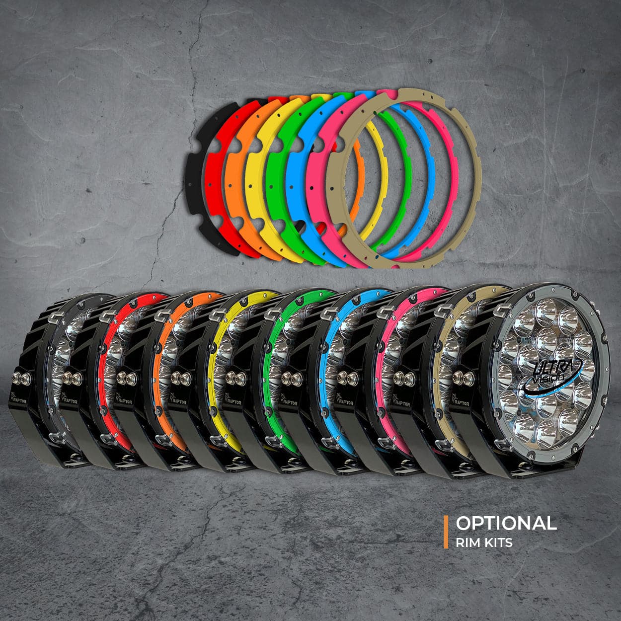 Raptor 120 LED 9″ Driving Light (Pair) - Essential4x4