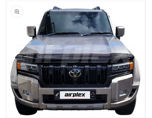 Toyota LandCruiser Prado 250 Bonnet Protector – Dark Tint | LC250 Bonnet Guard & Bug Shield