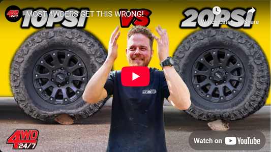 The Ultimate Guide to Tyre Pressures for Off-Roading & On-Road Driving