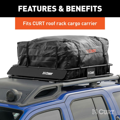 CURT Weatherproof Vinyl Cargo Bag (96cm x 86cm x 46cm)