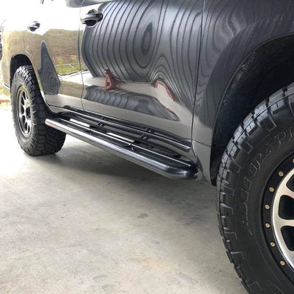 LandCruiser 200 Series FLAT Rock Sliders / Side Steps