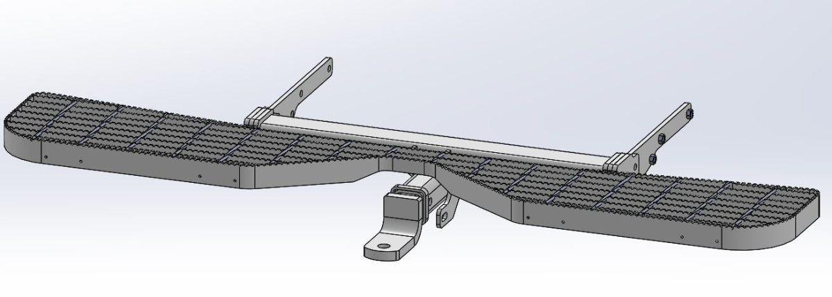 TAG Rear Step, Towbar & Wiring For Volkwagen Transporter T5 T6 (2003 - On)