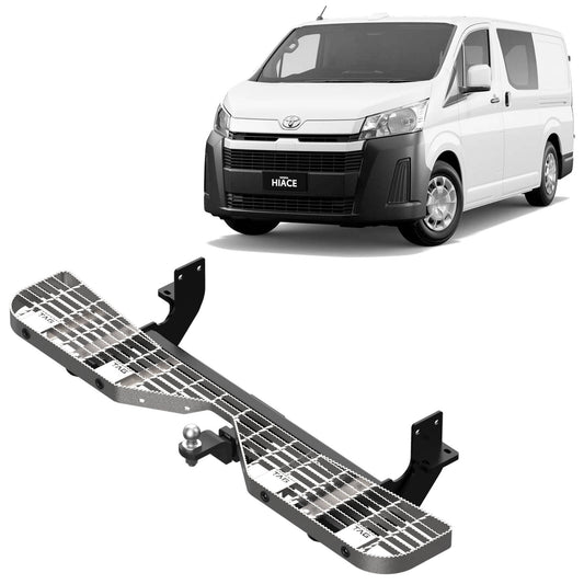 TAG Rear Step & Towbar for Toyota Hiace / Commuter (02/2019 - 07/2025) (No Wiring Harness)