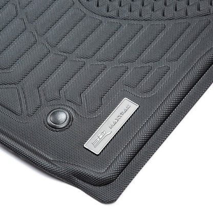 Land Cruiser 76 SERIES 4 Dr Wagon 2007-Onwards 3D MAXTRAC Moulded Rubber Mats Front Pair Only - Essential4x4