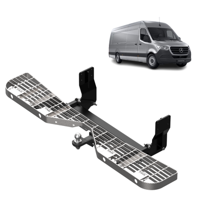 TAG Rear Step, Towbar & Wiring for Mercedes Sprinter Van (VS30) Wide Chassis (01/2019 - On)