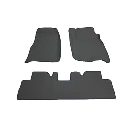 TOYOTA LAND CRUISER 80 SERIES 1988 - 1998 UNIQUE 3D CONTOURS IN RUBBER - FRONT PAIR & 1pc REAR