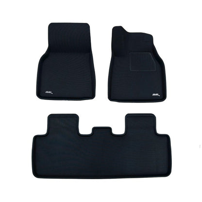 Tesla Model Y 2020 - Onwards Front & Rear 3D Kagu Rubber