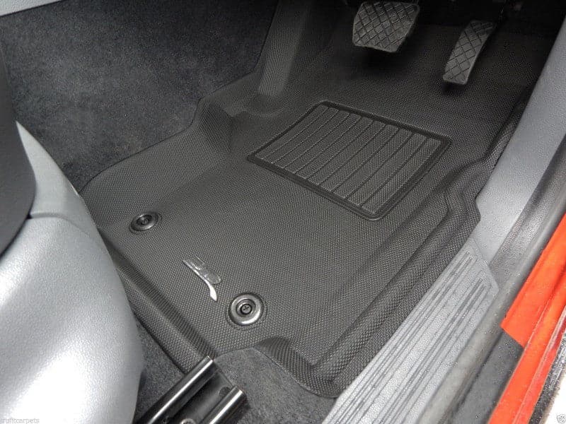 Volkswagen Amarok 2010 - 2023 3D KAGU Moulded Rubber Mats - Front Pair with Matching Three Pc Rear
