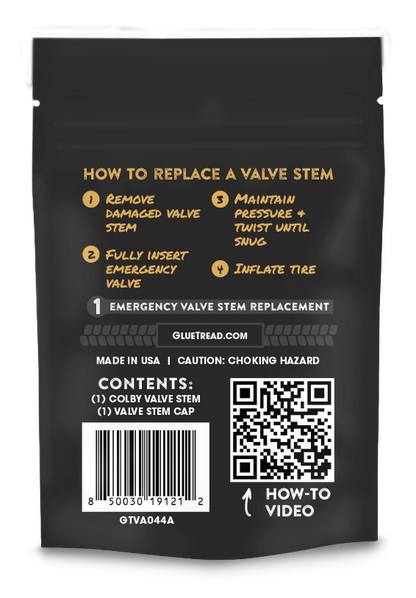GlueTread Emergency Valve Stem Repair