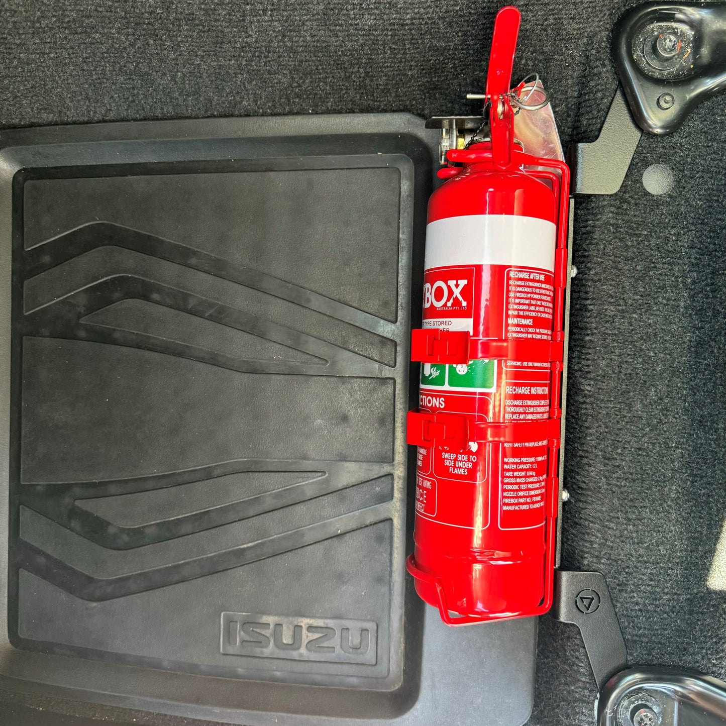 Isuzu D-MAX 3rd Gen & MU-X 2nd Gen Fire Extinguisher Bracket
