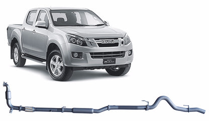 Redback Extreme Duty Exhaust for Isuzu D-MAX (06/2012 - 10/2016)