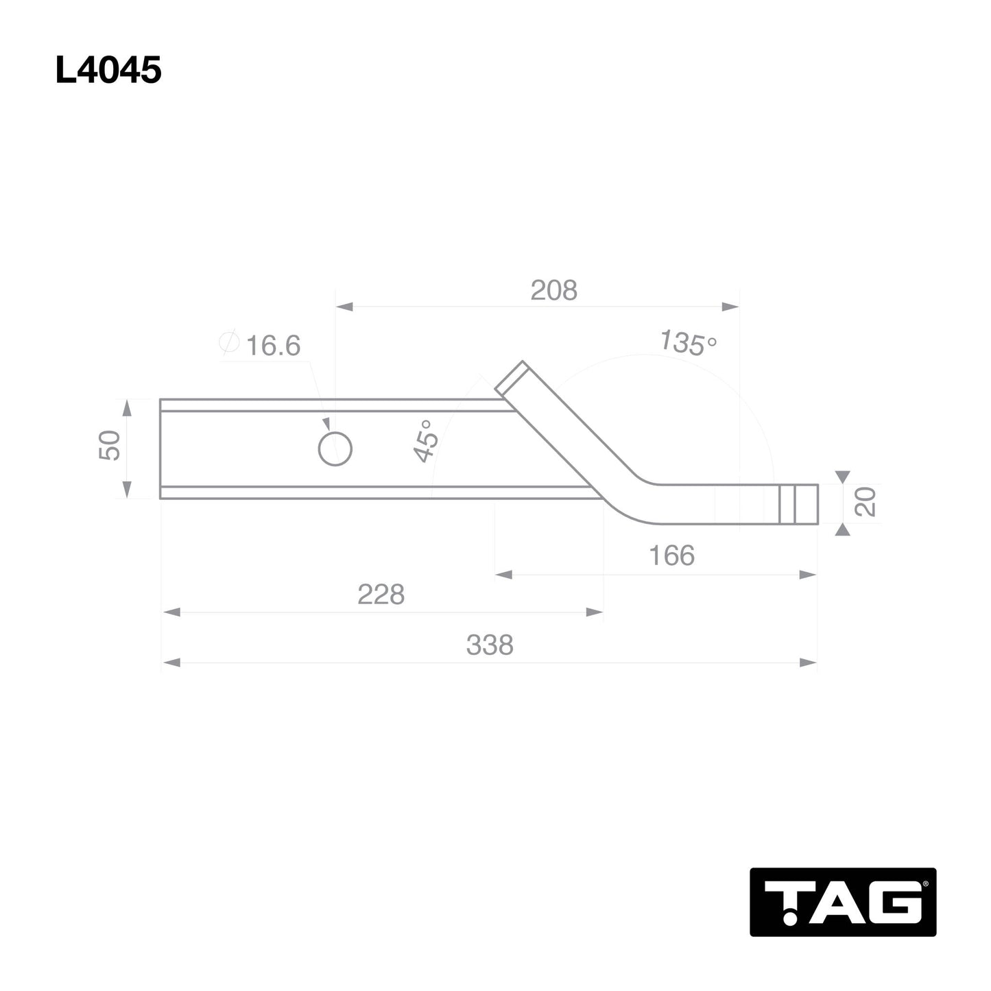 TAG Tow Ball Mount and Direct Fit Wiring Harness Kit For Toyota Hilux N80 (10/2015 - on)