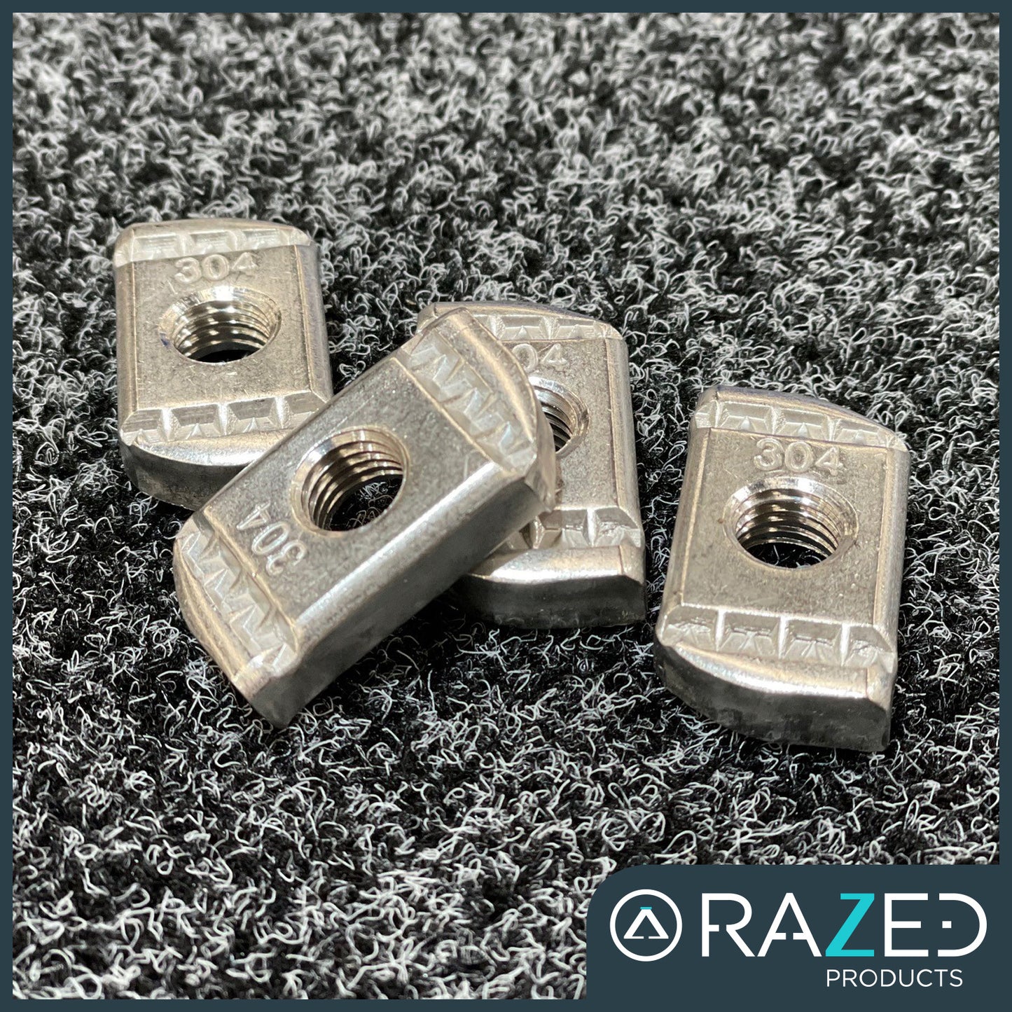 STAINLESS STEEL CHANNEL NUTS