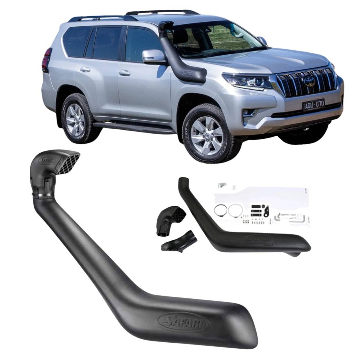 Safari Snorkel for Toyota 150 Series Prado 2.8L 1GD-FTV (06/2015 - 2017)