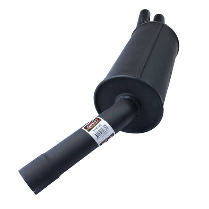 Redback 2.5" Rear Muffler with Dual Tail Pipe for Holden Commodore VT VX VY Sedan,Wagon & Ute V6