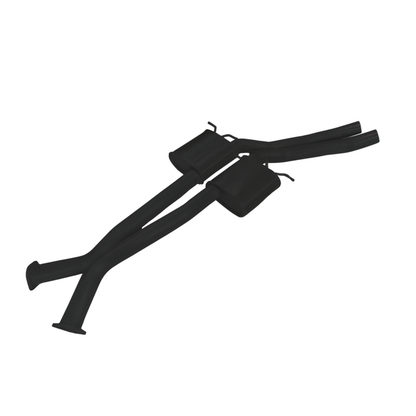 Redback Dual 3" 409 Centre Muffler for VT VX VY VZ V8 Sedan