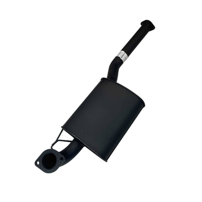 Redback Exhaust for Ford Falcon BA BF Sedan 2.5" Catback with Centre Muffler and Dual 2.5" Rear