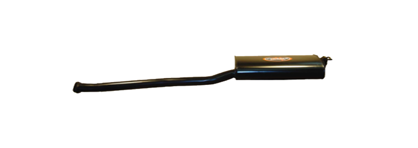 Redback Exhaust 2.5" System with Muffler Centre and Rear Muffler Delete for Ford Falcon FG Ute  (02/2008 - 12/2014)