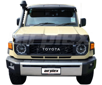 Toyota Landcruiser 70 Series Bonnet Protector - Dark Tint
