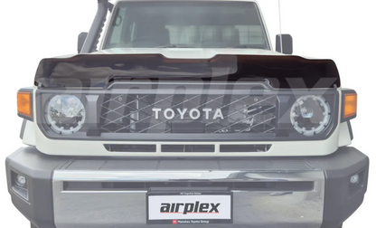 Toyota Landcruiser 70 Series Bonnet Protector - Dark Tint