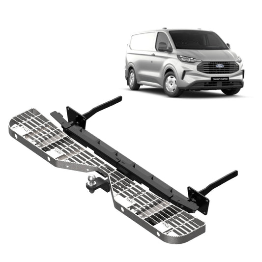 TAG Rear Step, Towbar & Wiring For Ford Transit Custom AV Series (07/2023 - on), Tourneo (05/2024 - on), Volkswagen Transporter (07/2024 - on)