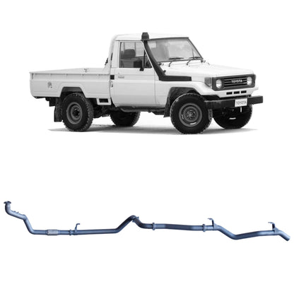 Redback Extreme Duty Exhaust for Toyota Landcruiser 78 Series (01/1990 - 01/2007), Toyota Landcruiser 75 Series (03/1990 - 11/1999)