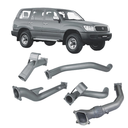 Redback Extreme Duty Exhaust for Toyota Landcruiser 105 Series Wagon (03/1998 - 10/2007)