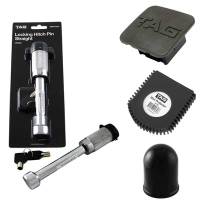 Towing Protection Kit (Hitch Cover + Locking Pin + Tow Ball Cover + Shin Protector)