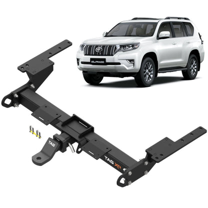 TAG Extreme Recovery Towbar & Direct Fit Wiring for Toyota Prado 150 Series (08/2009 - 06/2024)
