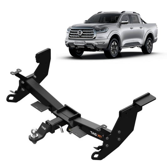 TAG Extreme Recovery Towbar & Direct Fit Wiring Kit For Great Wall Cannon Ute (09/2020 - 09/2024)