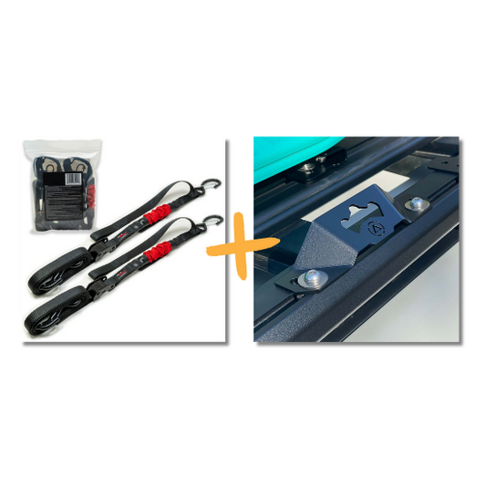 TorkStrap RED + Triple Mount Tie Down