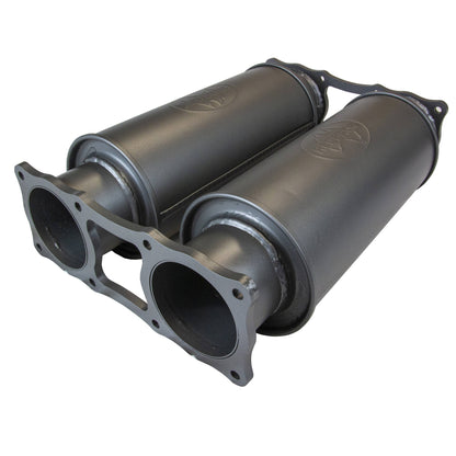 Redback Extreme Duty Twin 4" Exhaust for Toyota Landcruiser 79 Series