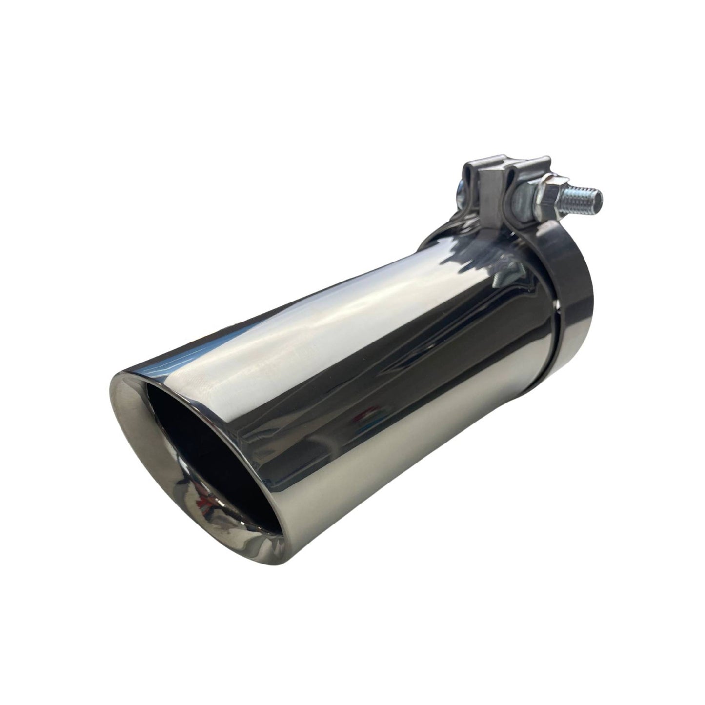 3" Tip with 2.5" Clamp Stainless Polished