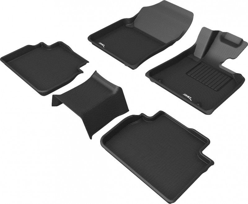 Toyota Camry 2018 - Onwards Front & Rear 3D Kagu Rubber Mats