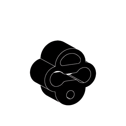 Redback Exhaust 2.5" System with Hotdog Centre and Rear Muffler Delete for Ford Falcon FG Ute  (02/2008 - 12/2014)