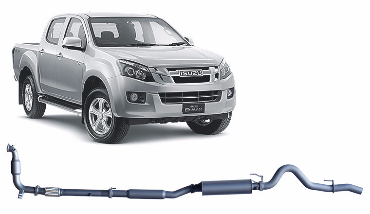 Redback Extreme Duty Exhaust for Isuzu D-MAX (06/2012 - 10/2016)