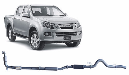 Redback Extreme Duty Exhaust for Isuzu D-MAX (06/2012 - 10/2016)