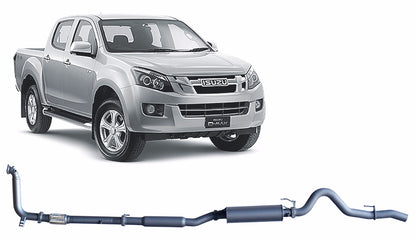 Redback Extreme Duty Exhaust for Isuzu D-MAX (06/2012 - 10/2016)