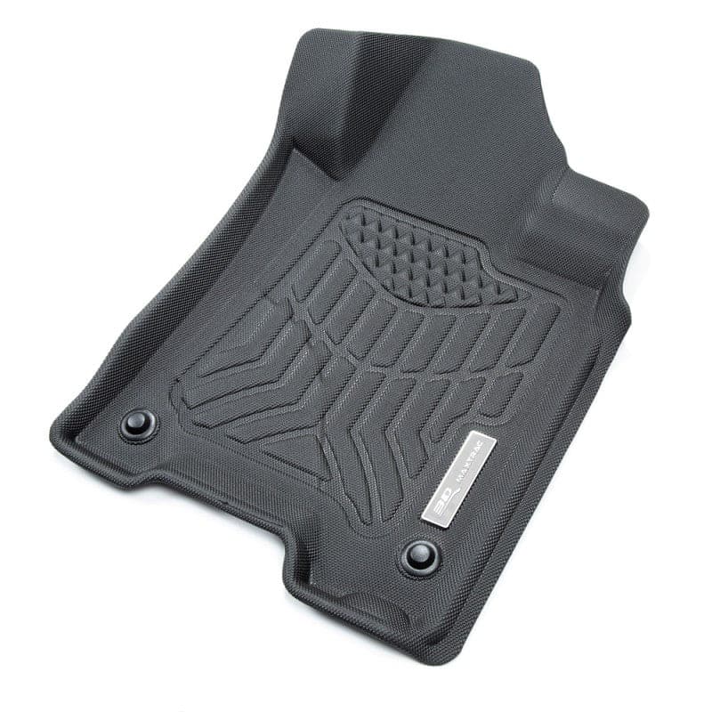 Navara 2021-Onwards 3D MAXTRAC Moulded Rubber Mats Front Pair with Matching Three Pc Rear