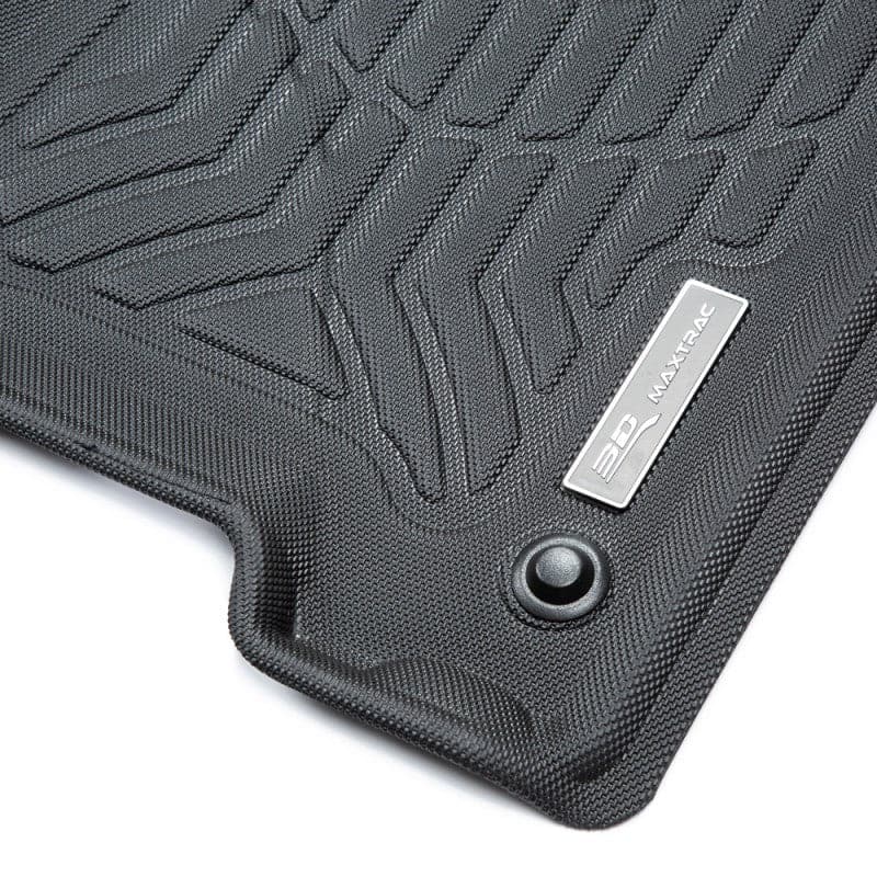 Navara 2021-Onwards 3D MAXTRAC Moulded Rubber Mats Front Pair with Matching Three Pc Rear