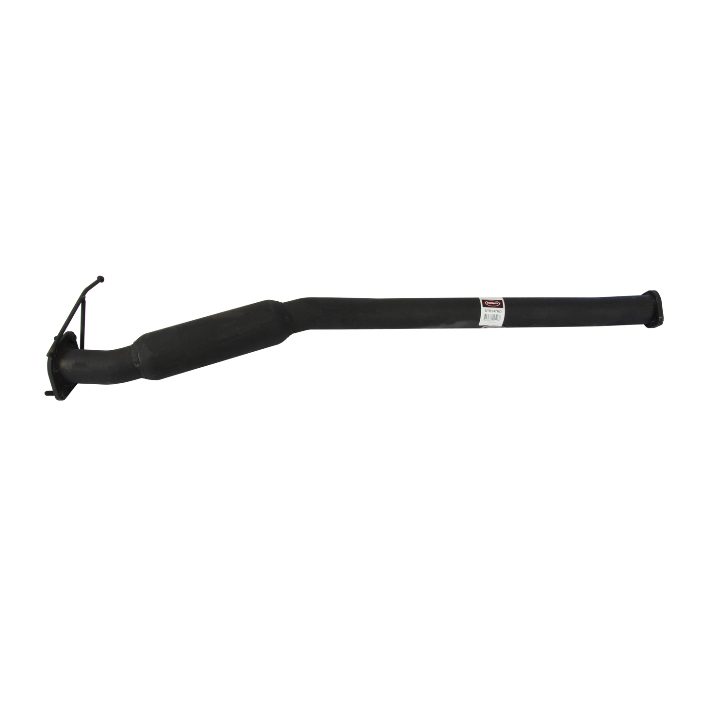 Redback BA BF Ute 2.5" Catback Hotdog Centre and Dual out tail Pipe Rear