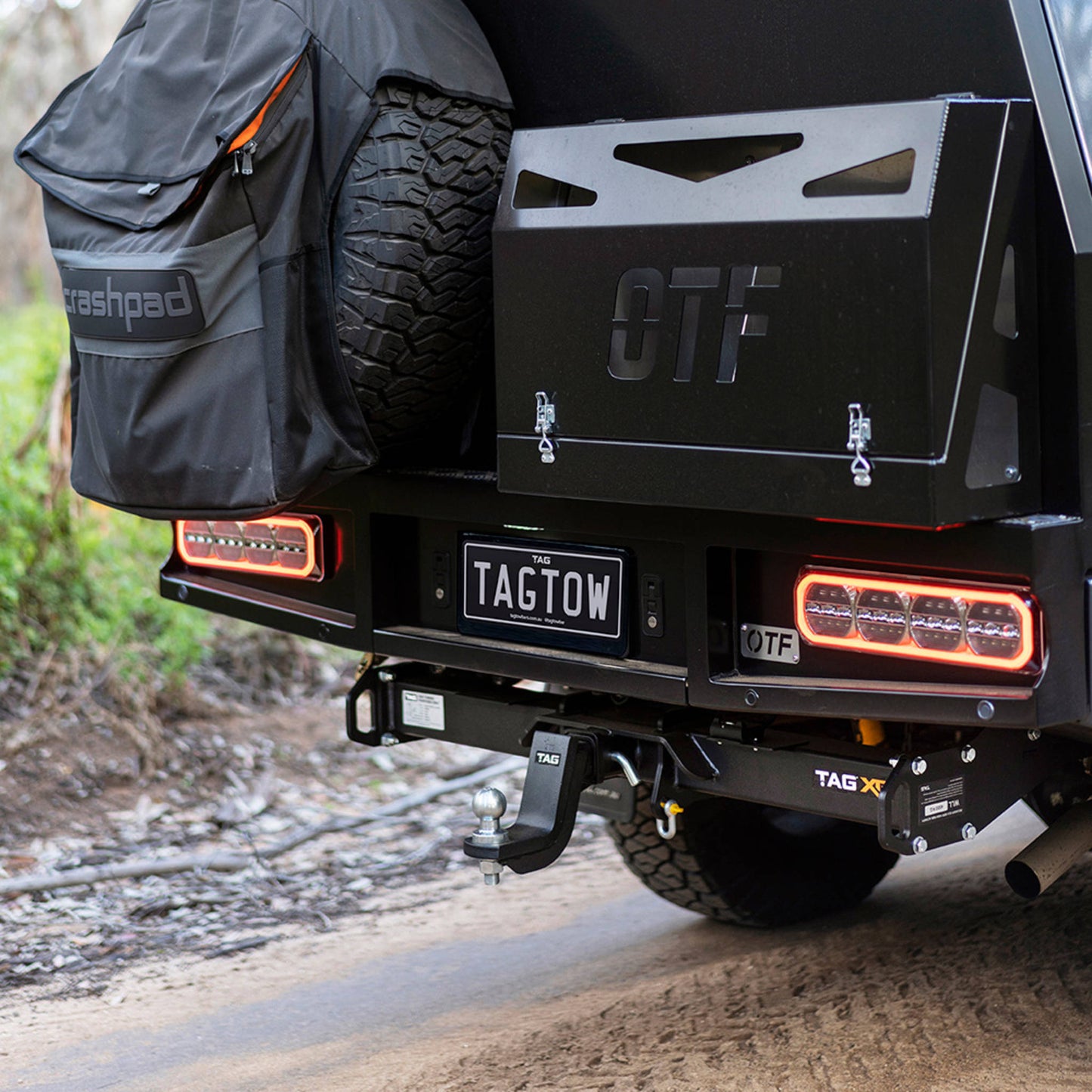TAG Extreme Recovery Towbar for Mazda BT-50 & Isuzu D-MAX (07/2020 - on) - Cab Chassis Without Step