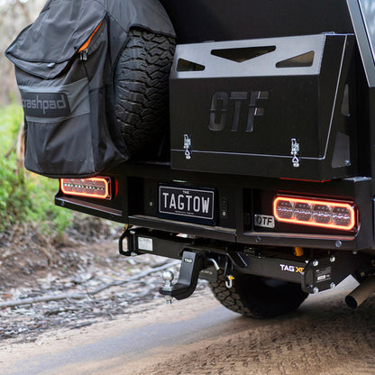 TAG Extreme Recovery Towbar for Mazda BT-50 & Isuzu D-MAX (07/2020 - on) - Cab Chassis Without Step