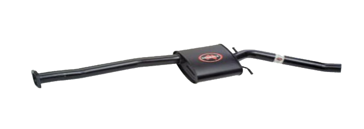 Redback 2.5" Catback Exhaust for Holden Commodore VU VY Series 1 Ute  & VT VX Wagon with Muffler Delete Rear