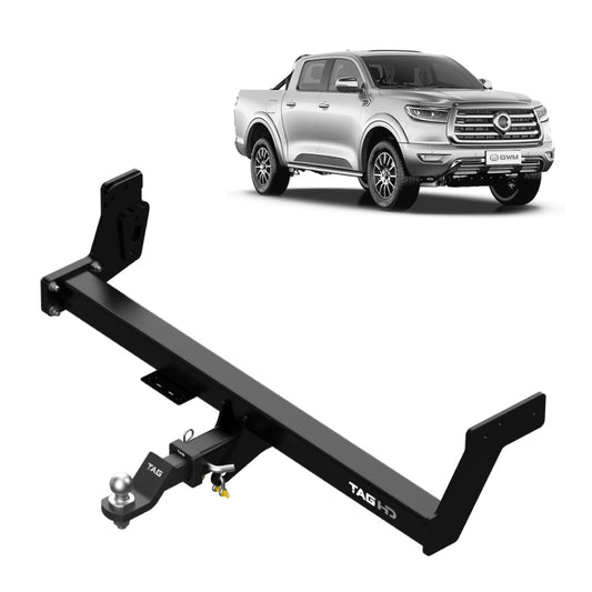 TAG Heavy Duty Towbar & Direct Fit Wiring Harness for Great Wall Cannon (09/2020 - 09/2024) / Tow mode: No